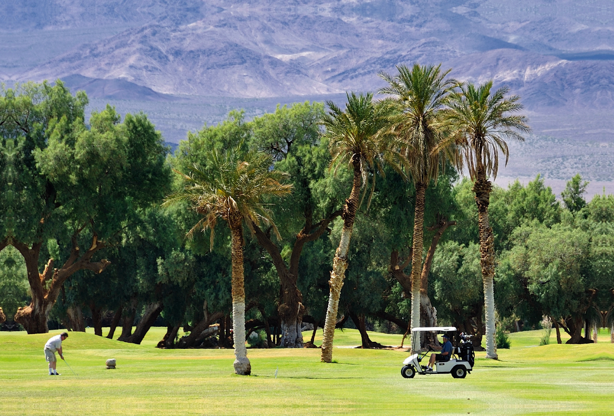 Golfen im Death Valley