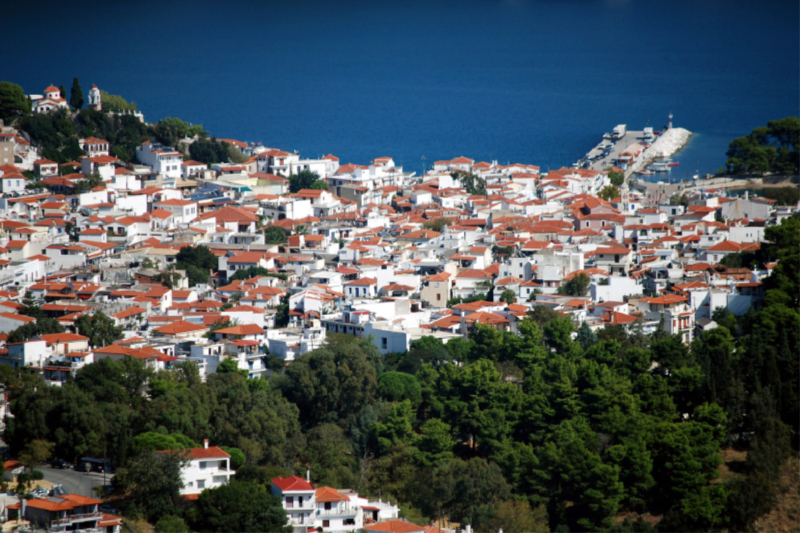 Griechenland - Skiathos Stadt