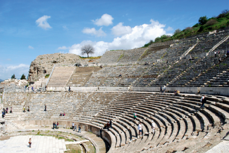 Türkei - Amphitheater in Ephesus