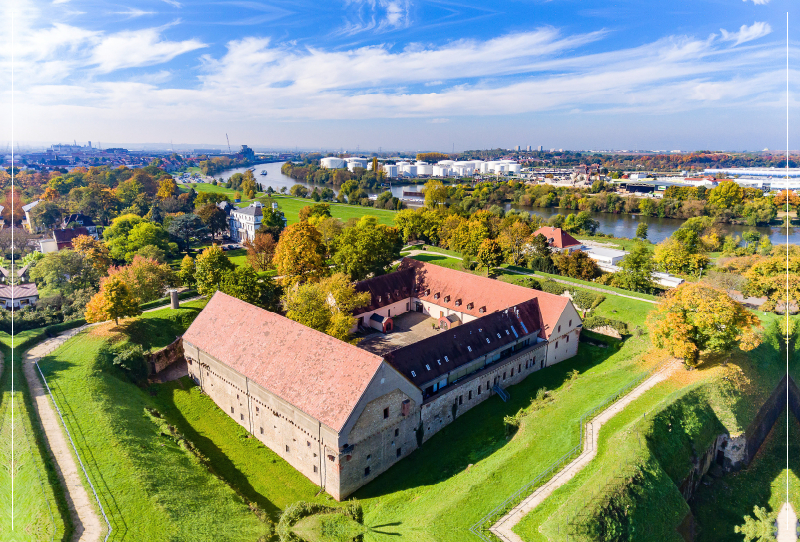 Die Festung in Rüsselsheim