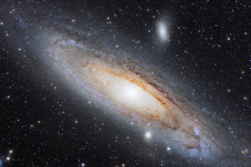 Andromedagalaxie im Sternbild Andromeda