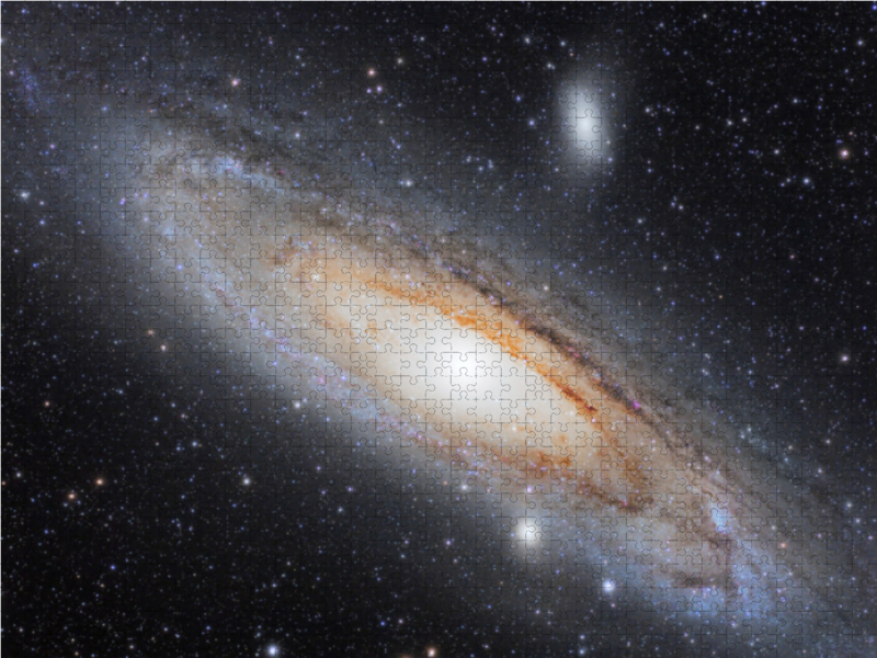 Andromedagalaxie im Sternbild Andromeda