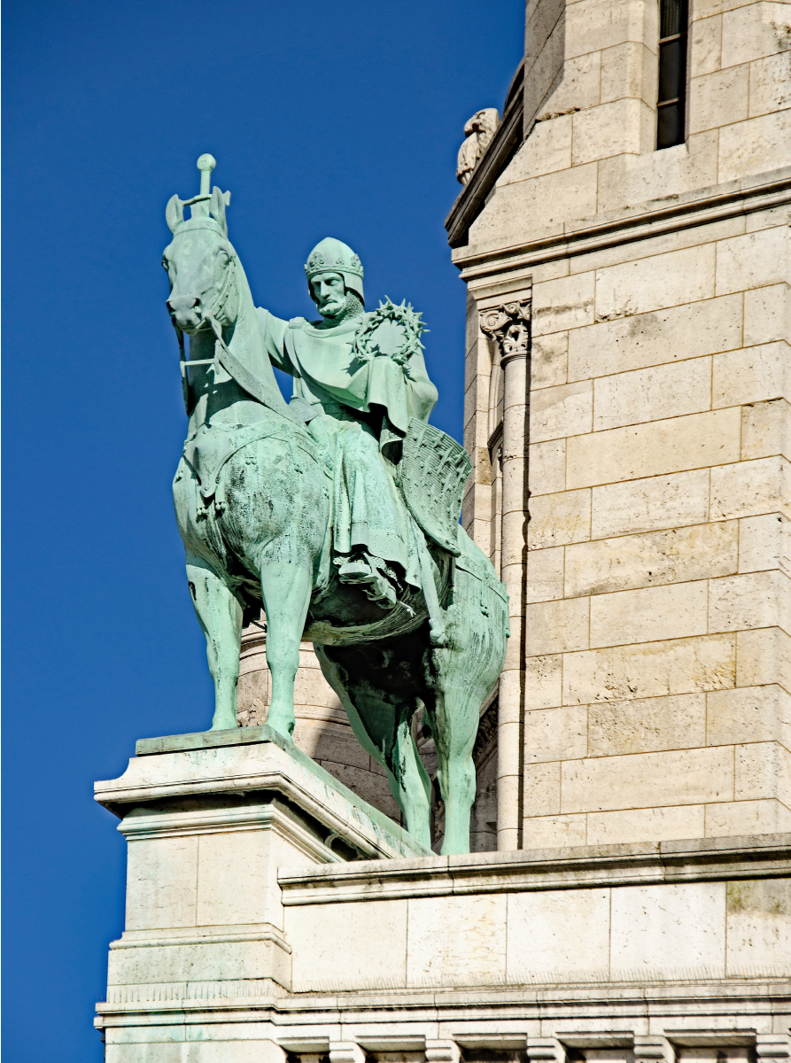 Reiterstatue König Saint Louis