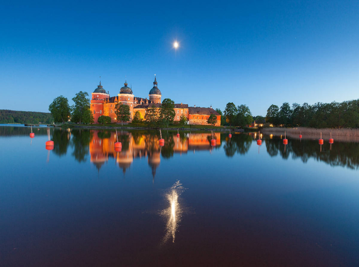 Schloss Gripsholm am See Mälaren