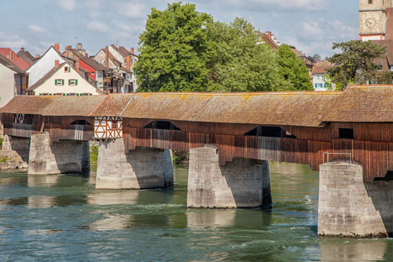 Holzbrücke in Bad Säckingen