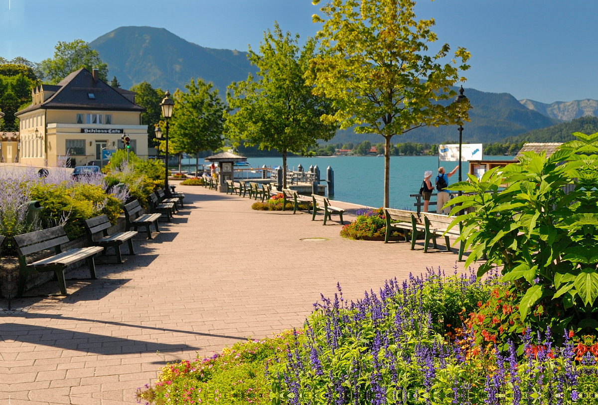 Seepromenade von Tegernsee