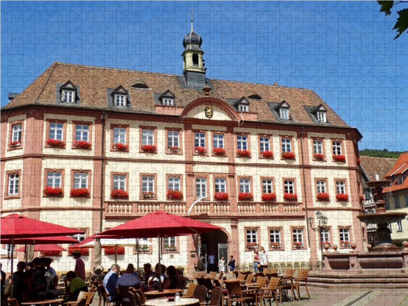 Der Marktplatz in Neustadt an der Weinstraße