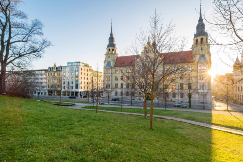 Landgericht in Halle-Saale