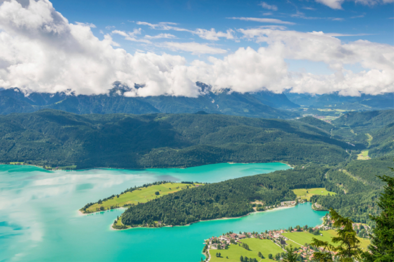 Walchensee mit Katzenkopf