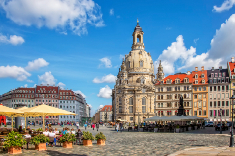 Sachsen, Frauenkirche in Dresden