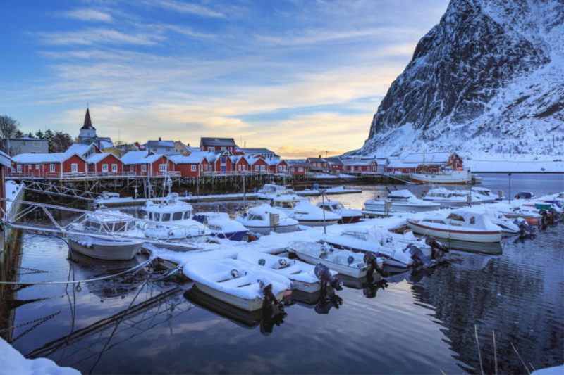 Marina von Reine auf Lofoten