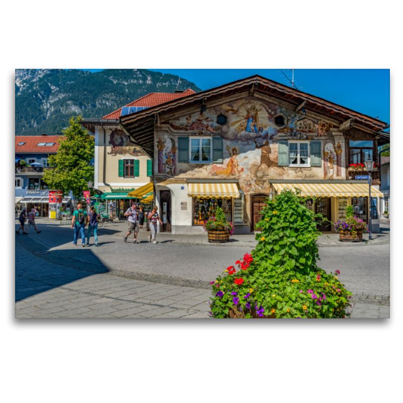 Calvendo Leinwand — GarmischPartenkirchen Haus Jocher