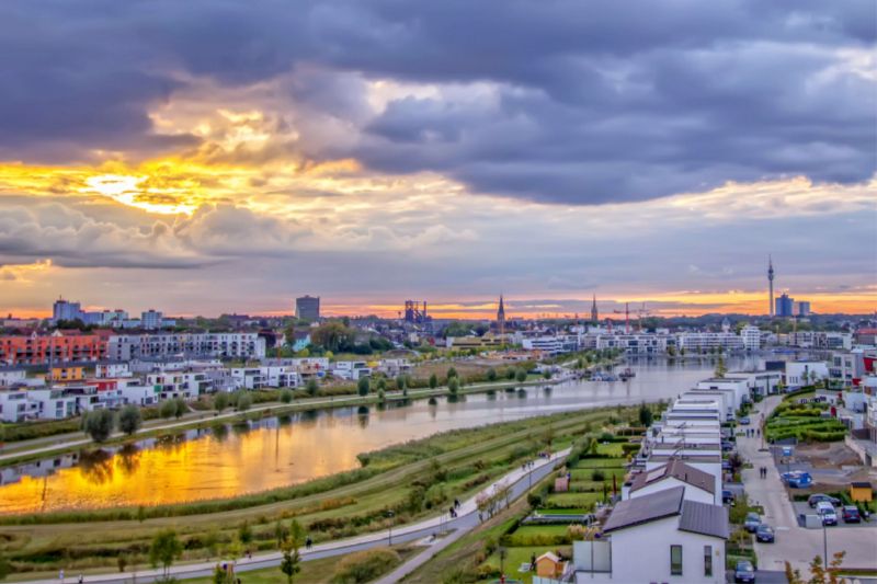 Dortmund Phoenix See Panorama