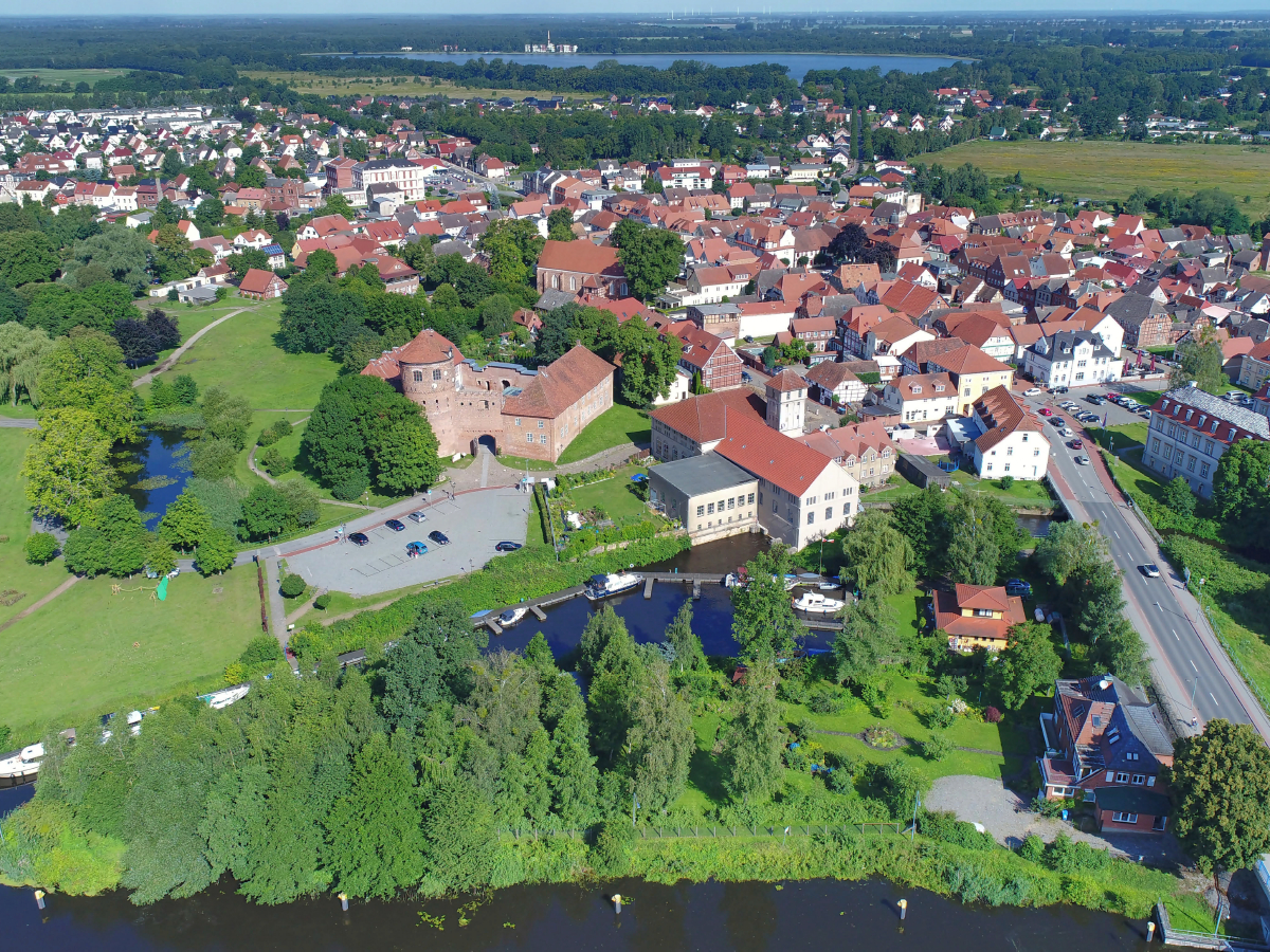 Altstadtpanorama - Neustadt-Glewe