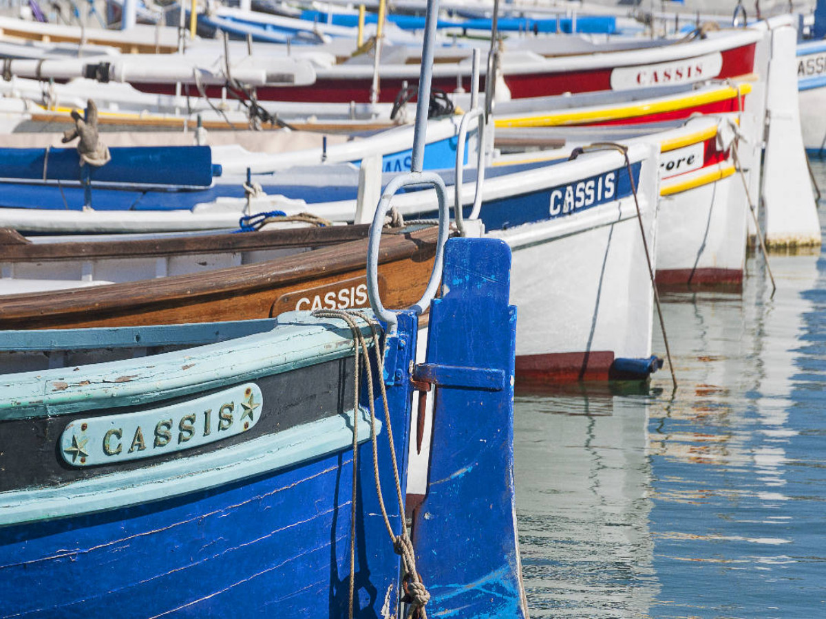 Fischerboote in Cassis