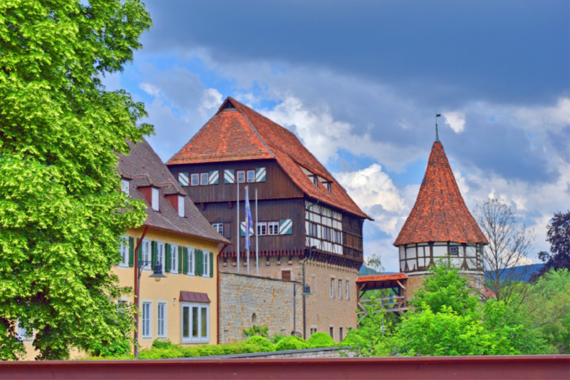 Balinger Schloss an der Eyach