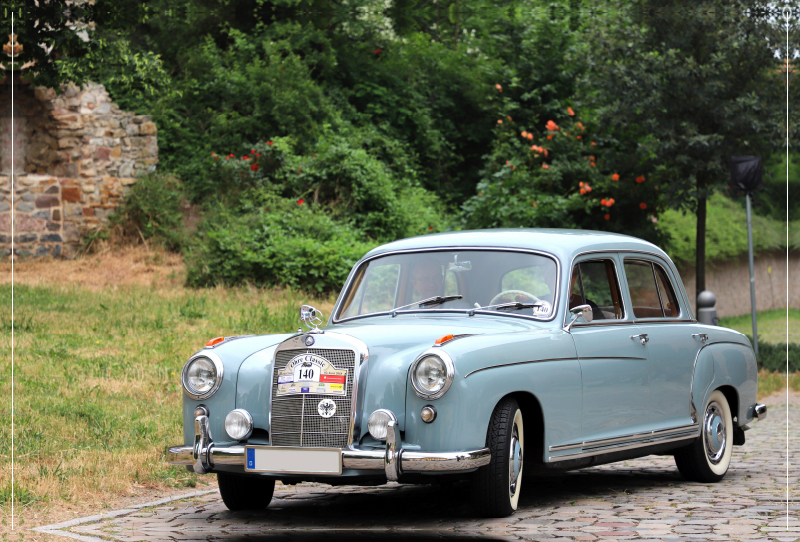 Mercedes 220S, Baujahr 1958Wolmirstedt