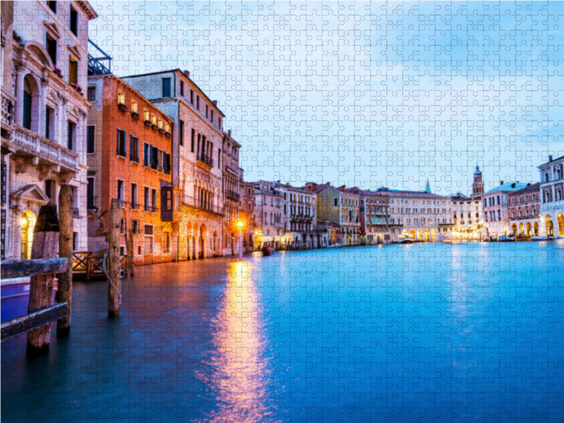 Venedig - Abendstimmung am Canal Grande