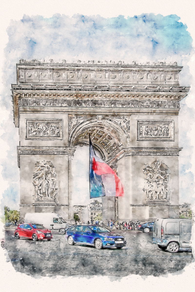 Paris L'Arc de Triomphe