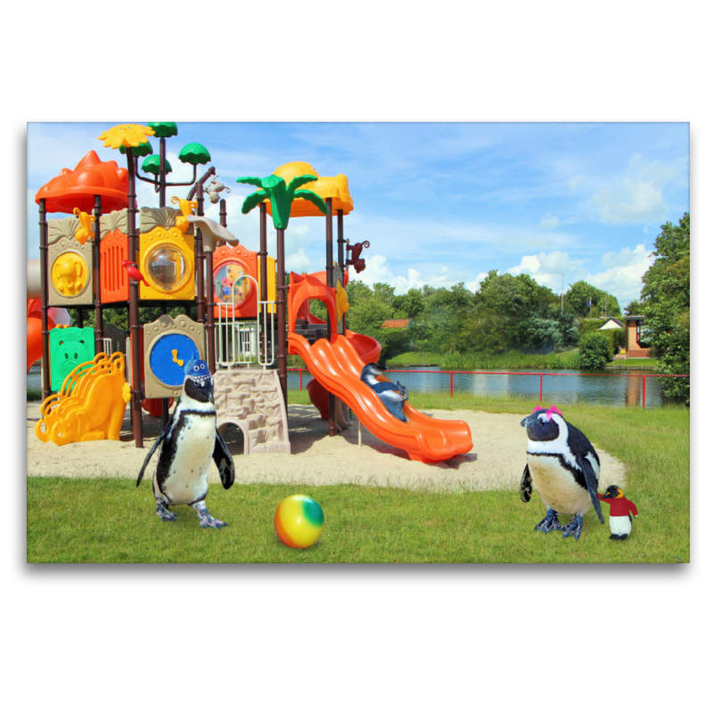 Auf dem Spielplatz (Pietje und Pennelope P. in der Freizeit)