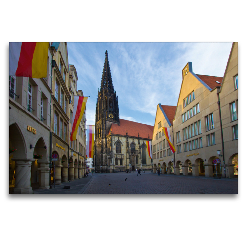 Die St. Lamberti-Kirche am Prinzipalmarkt in Münster