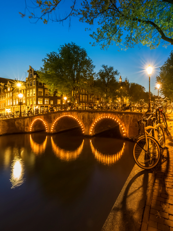 AMSTERDAM Keizersgracht Abendidylle