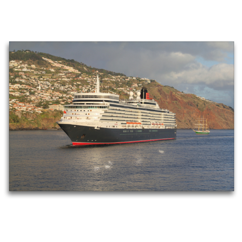 Queen Victoria beim Einlaufen in Funchal