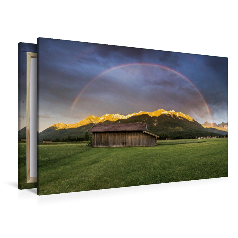 Regenbogen über dem Karwendel