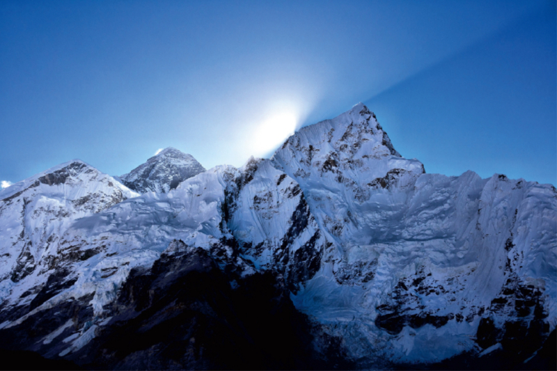 Sonnenaufgang am Everest