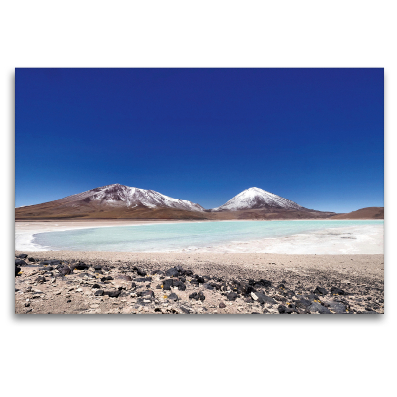 Laguna verde mit Licancabur 5920m