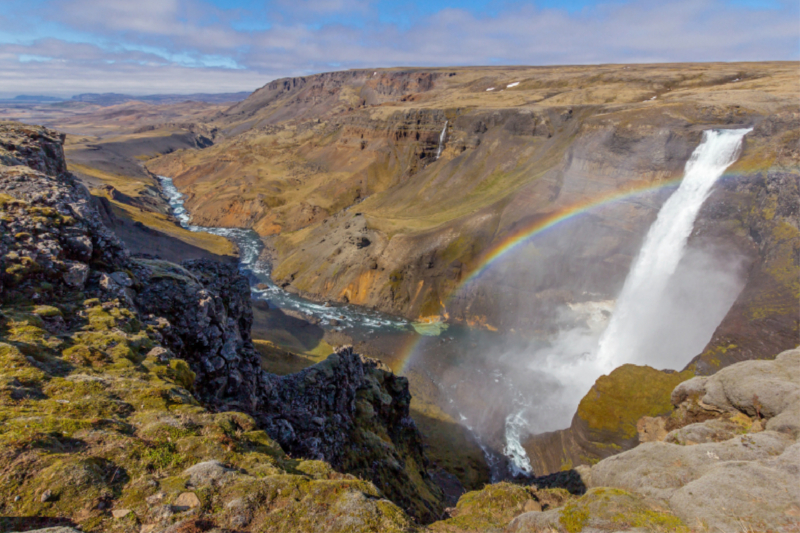 Der Haifoss Wasserfall