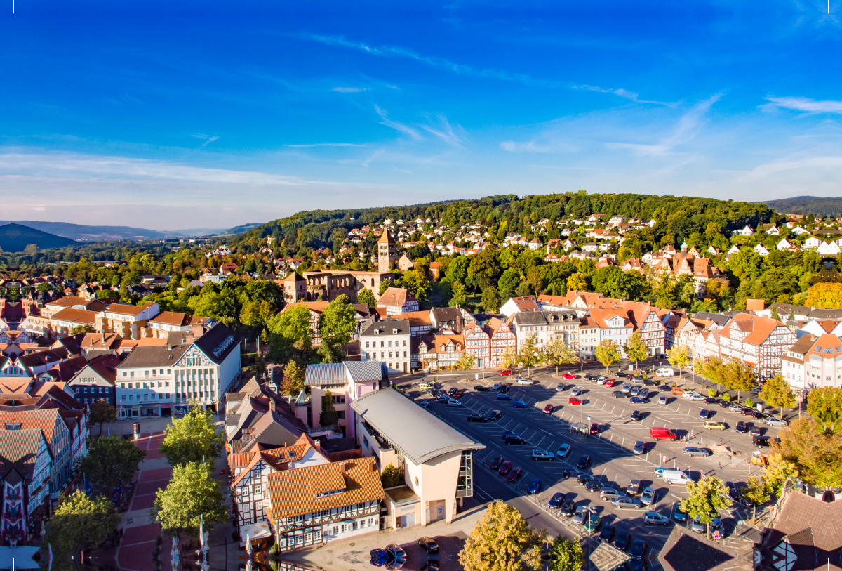 Blick über Bad Hersfeld