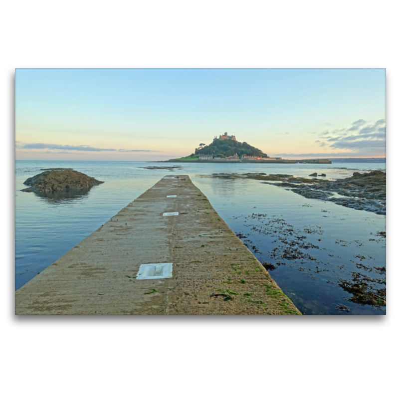 St. Michael`s Mount bei Sonnenuntergang