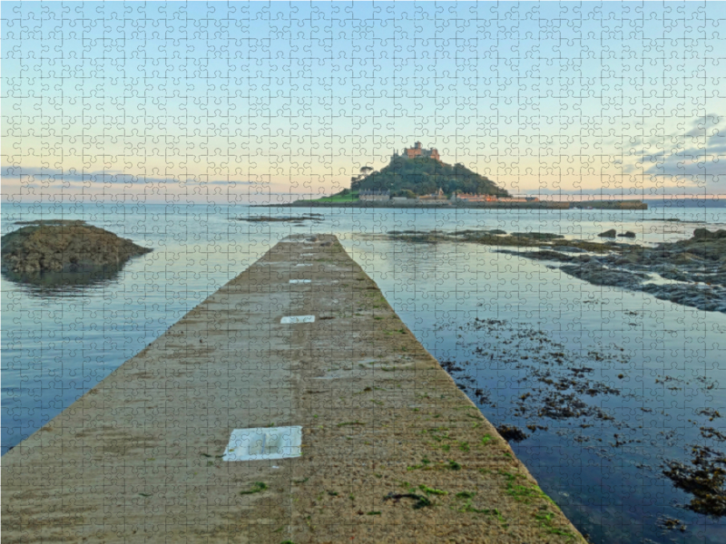 St. Michael`s Mount bei Sonnenuntergang