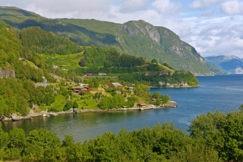 Hardangerfjord bei Norheimsund