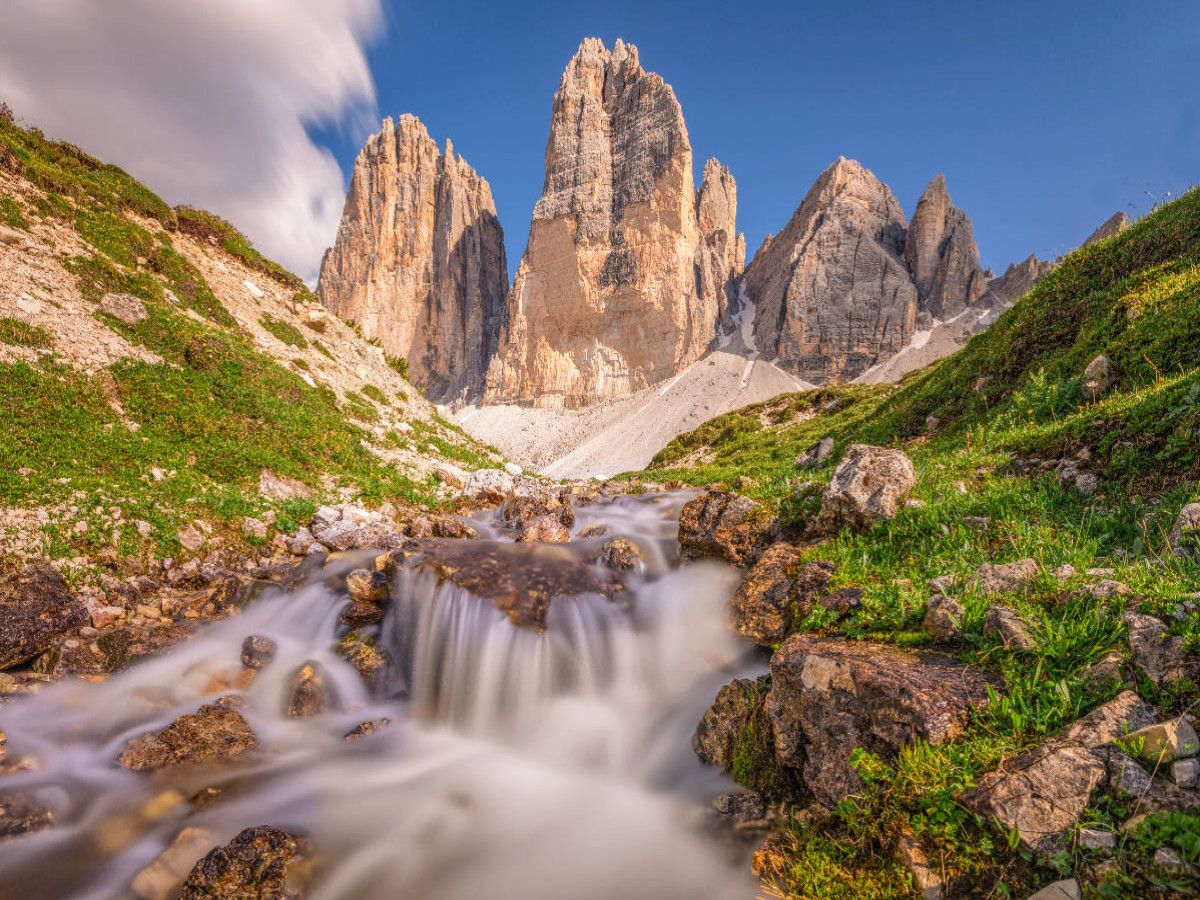 Ein Motiv aus dem Kalender Dolomiten, Alpenparadies im Norden Italiens