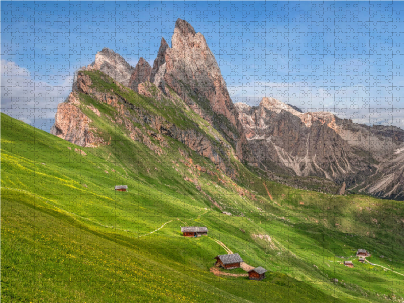 Ein Motiv aus dem Kalender Dolomiten, Alpenparadies im Norden Italiens