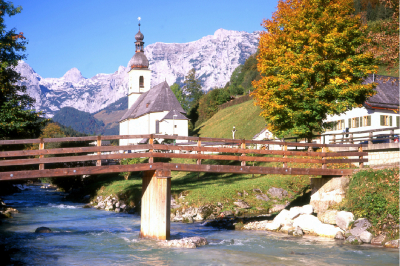 Ramsau mit Pfarrkirche