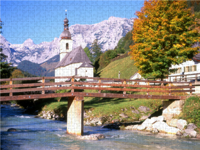 Ramsau mit Pfarrkirche