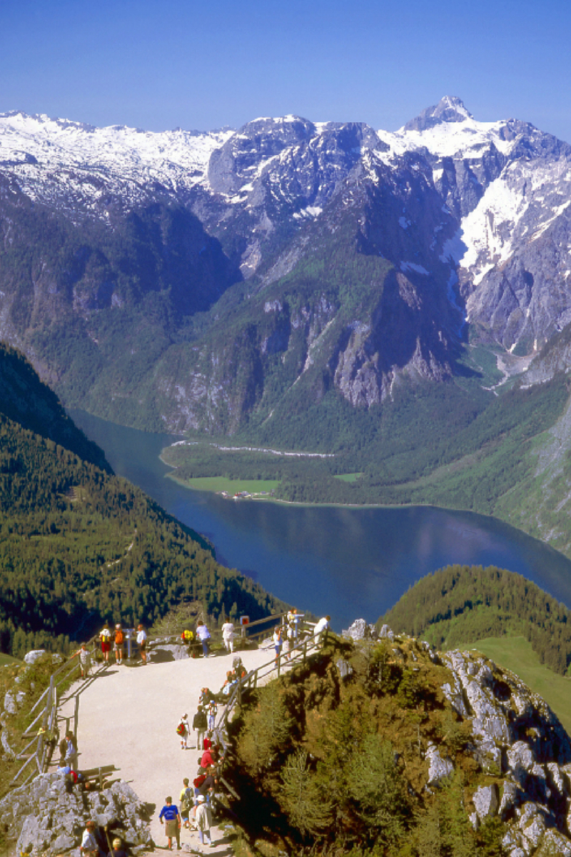 Blick vom Jenner auf den Königssee