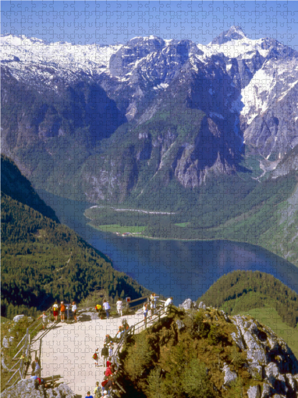 Blick vom Jenner auf den Königssee