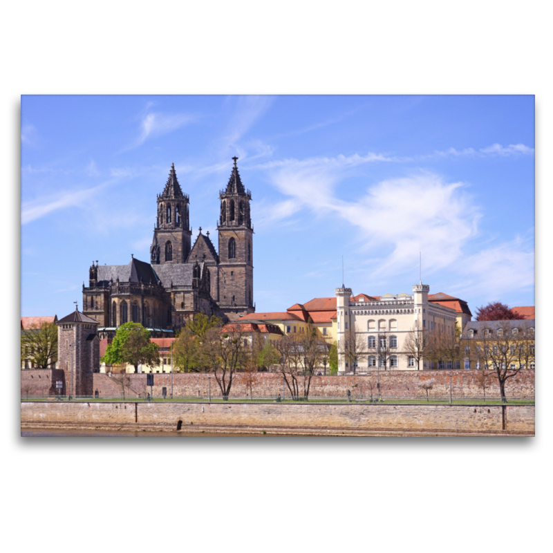 Dom zu Magdeburg St. Mauritius und Katharina im Frühling