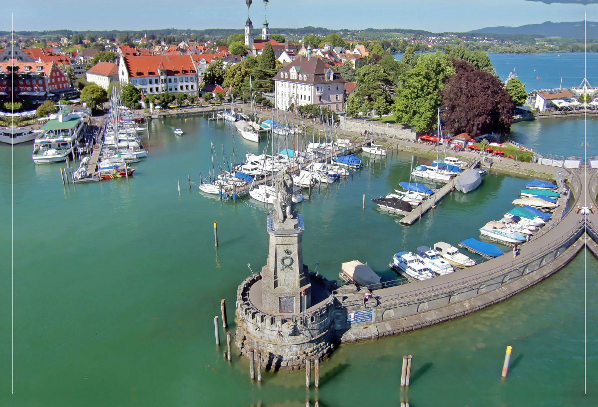 Ein Motiv aus dem Kalender Lindau. Die Glücksfinder-Insel