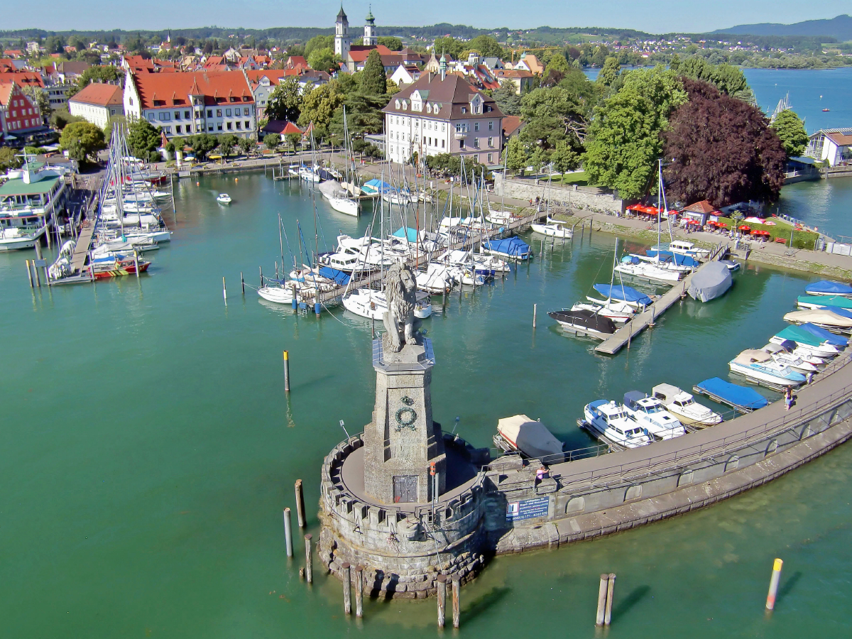 Ein Motiv aus dem Kalender Lindau. Die Glücksfinder-Insel