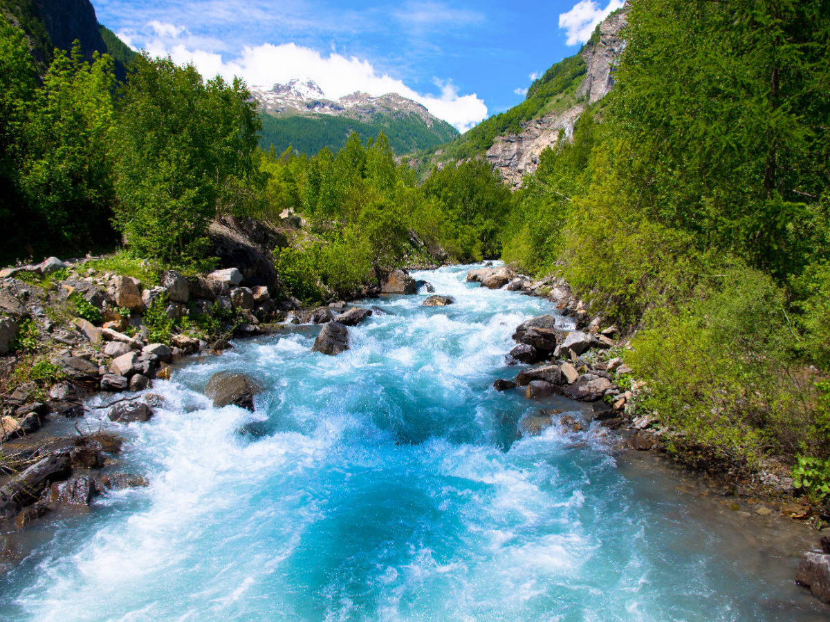 Fluss im Parc d'Ecrins