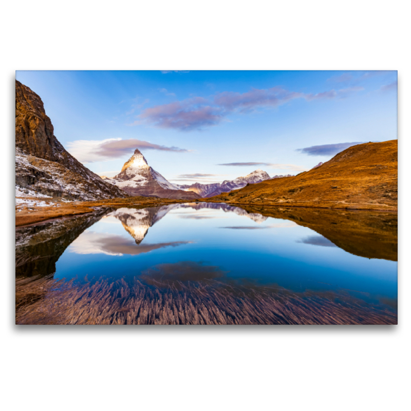 Matterhorn im Wallis in der Schweiz