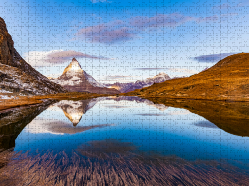 Matterhorn im Wallis in der Schweiz