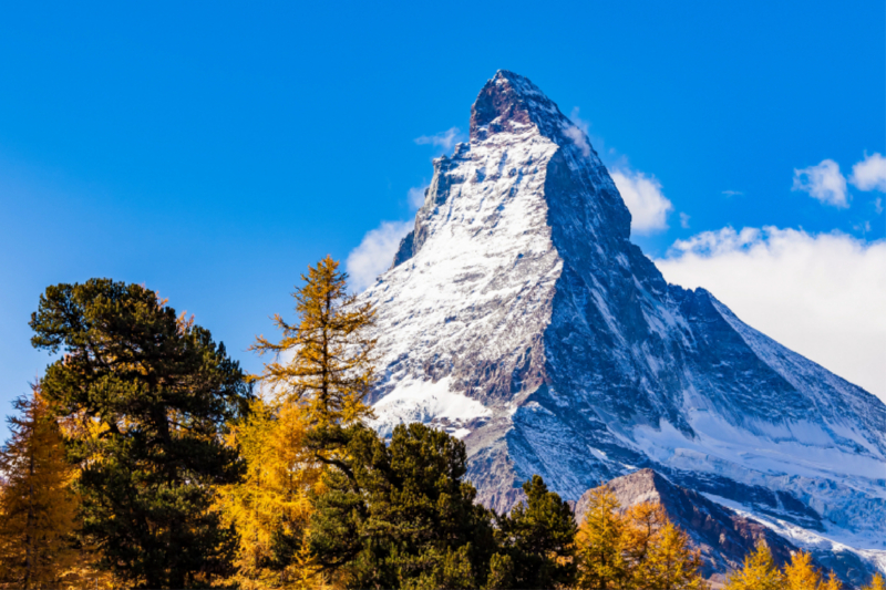 Matterhorn bei Zermatt im Wallis