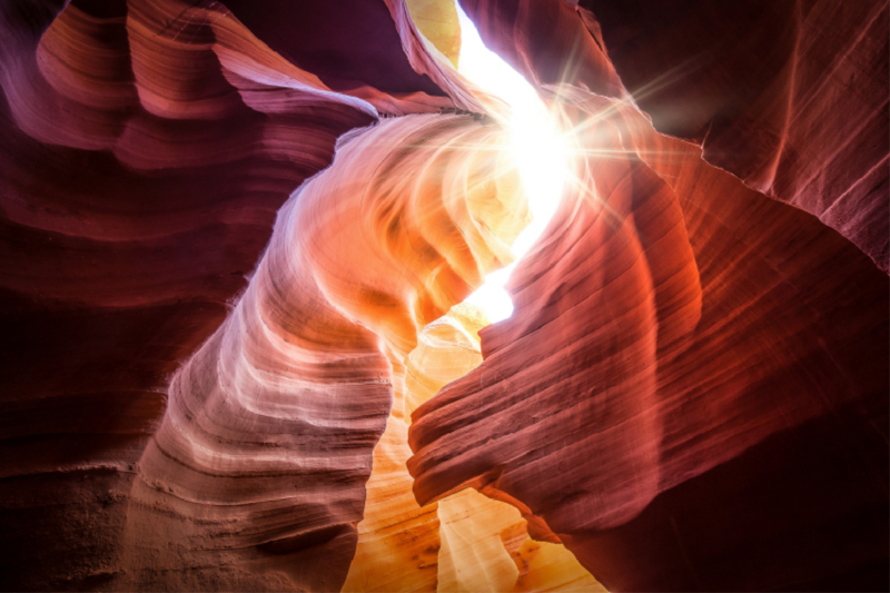 lower antelope canyon - arizona - usa