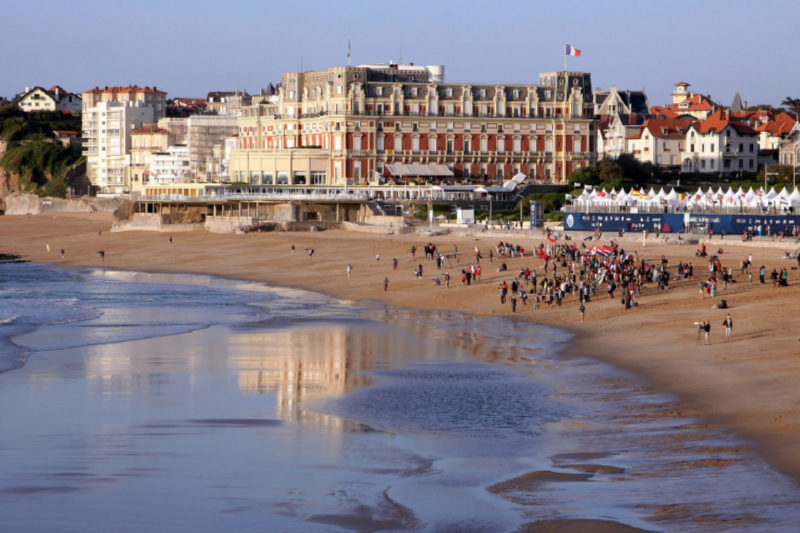 Welt-Surf-Meisterschaft am Strand